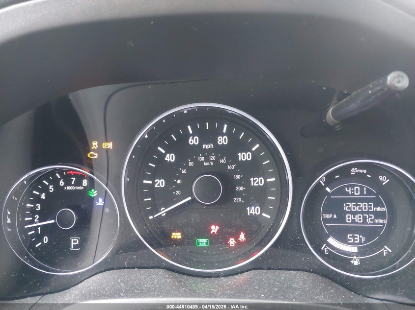 2019 Honda Hr-V Lx VIN: 3CZRU6H37KG708610 Lot: 44810489