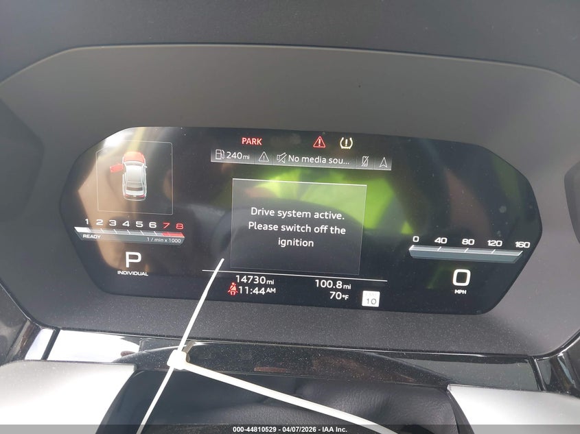 2024 Audi S3 Premium Plus Tfsi Quattro S Tronic VIN: WAUH3DGYXRA100964 Lot: 44810529