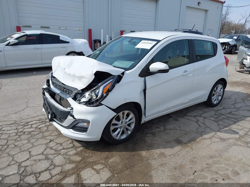 2020 Chevrolet Spark 1.4 Fwd 1Lt Automatic white Lot 111044810581 Vin KL8CD6SA9LC449442