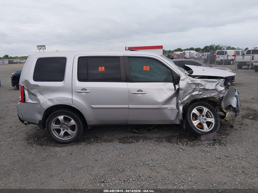2013 Honda Pilot Ex-L VIN: 5FNYF3H51DB025595 Lot: 44810618