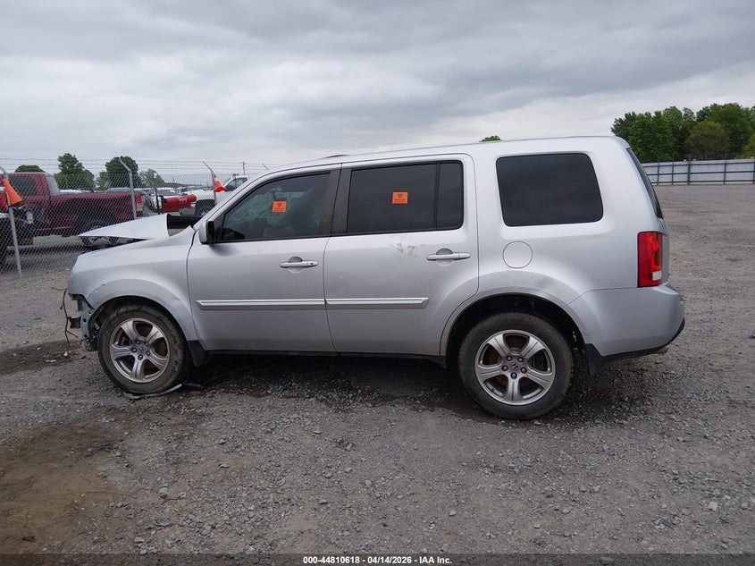 2013 Honda Pilot Ex-L VIN: 5FNYF3H51DB025595 Lot: 44810618