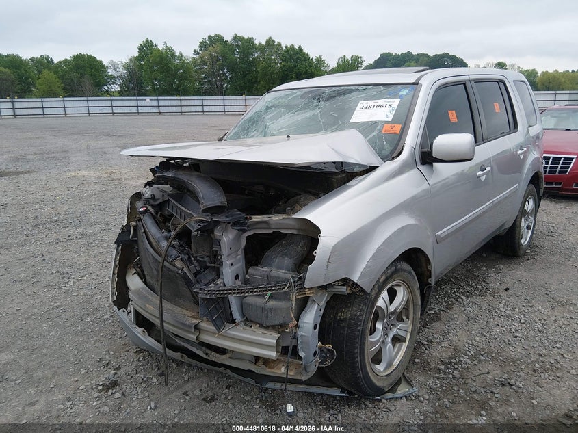 2013 Honda Pilot Ex-L VIN: 5FNYF3H51DB025595 Lot: 44810618