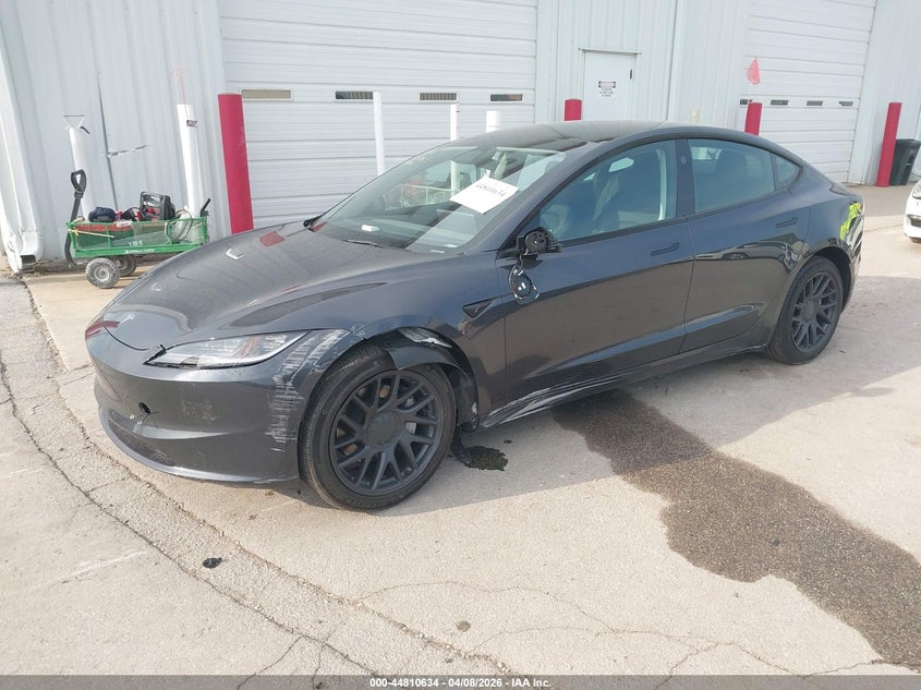 Vin: 5yj3e1ea6sf984362, lot: 45307902, tesla model 3 long range rear-wheel drive/standard rear-wheel drive 20252