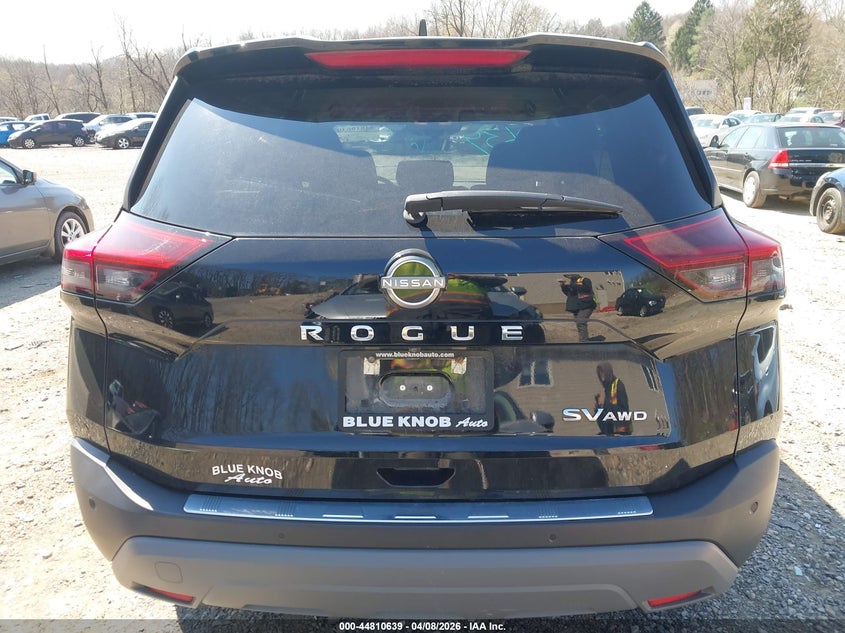 2022 Nissan Rogue Sv Intelligent Awd VIN: 5N1BT3BB5NC693908 Lot: 44810639