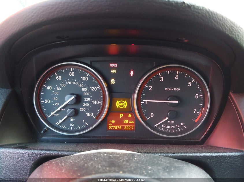 2013 BMW X1 Sdrive28I VIN: WBAVM1C52DVW42412 Lot: 44810647