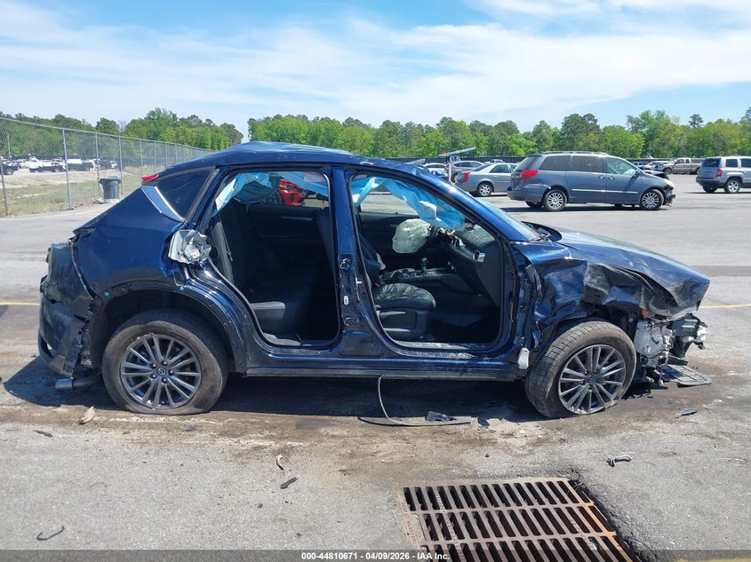 2021 Mazda Cx-5 2.5 Cx-5 Touring blue Lot 111044810671 Vin JM3KFBCM1M0303299