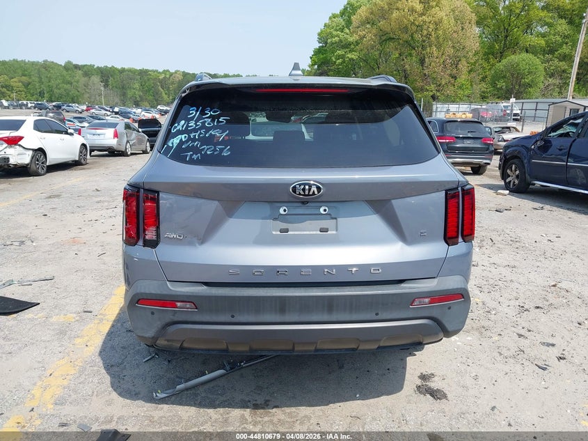 VIN 5XYRLDLC1MG037246 2021 KIA SORENTO S