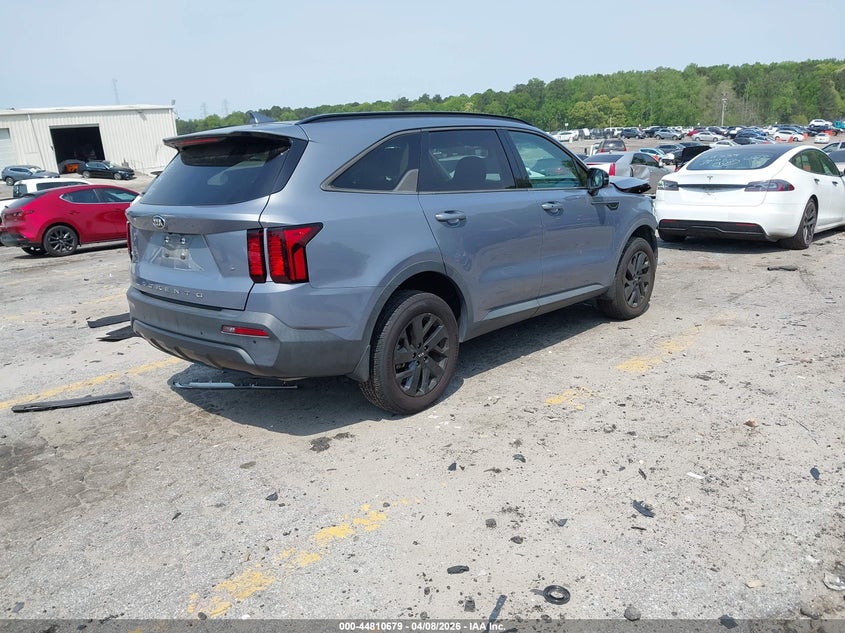 Vin: 5xyrldlc1mg037246, lot: 45307946, kia sorento s 20214