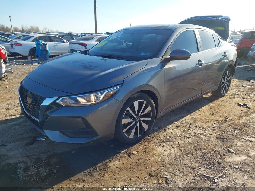 2022 Nissan Sentra Sv Xtronic Cvt