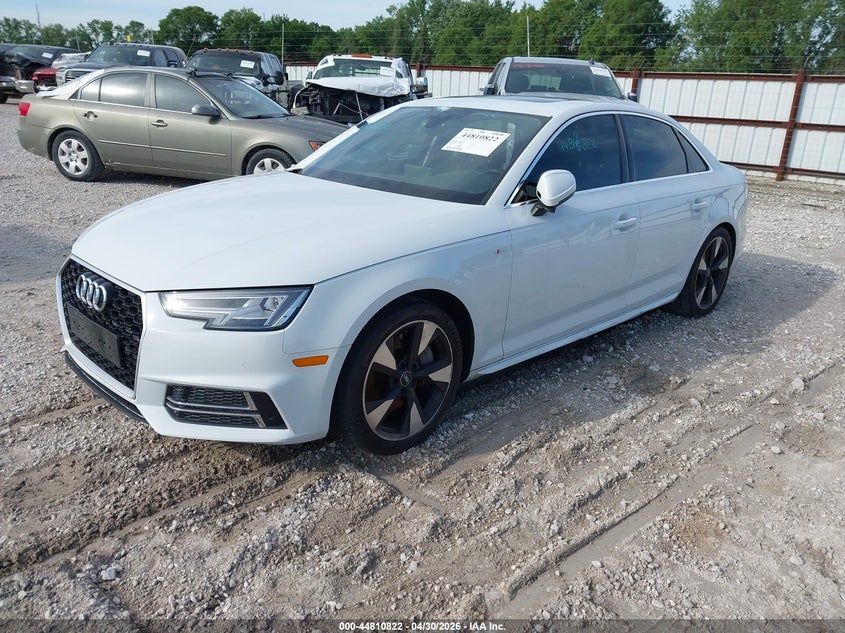 Vin: wauenaf4xhn001031, lot: 45308090, audi a4 2.0t premium 20172