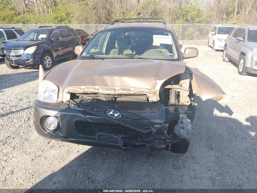 2002 Hyundai Santa Fe Gls/Lx VIN: KM8SC13D32U267841 Lot: 44810840