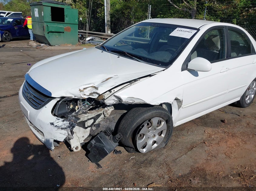 2008 Kia Spectra Ex VIN: KNAFE122485544190 Lot: 44810901