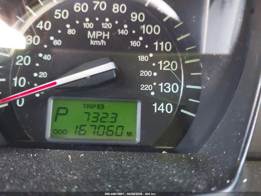 2008 Kia Spectra Ex VIN: KNAFE122485544190 Lot: 44810901