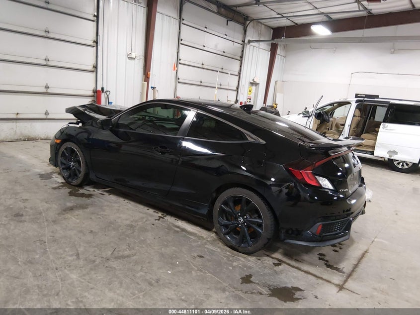 2019 Honda Civic 1.5 Si black Lot 111044811101 Vin 2HGFC3A55KH750815