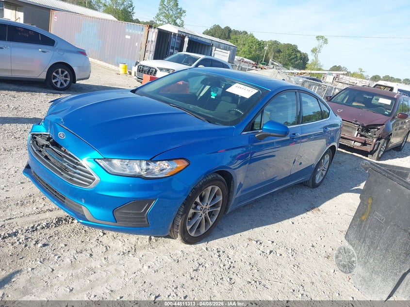 2020 Ford Fusion Se 3FA6P0HD6LR172413 photo 1