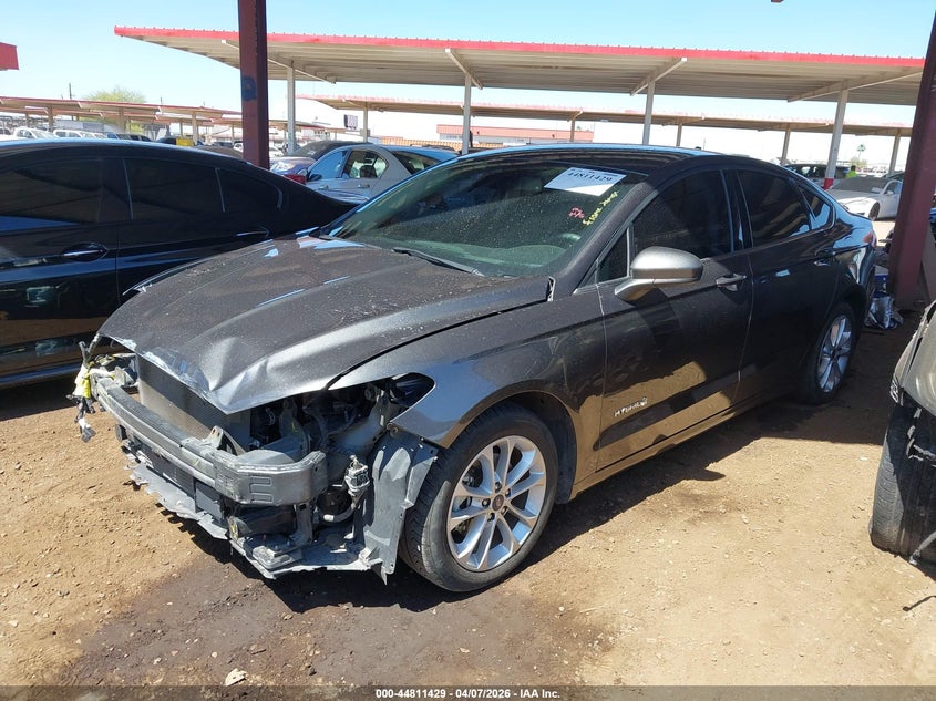 2019 Ford Fusion Hybrid Se 3FA6P0LU5KR201597 photo 1