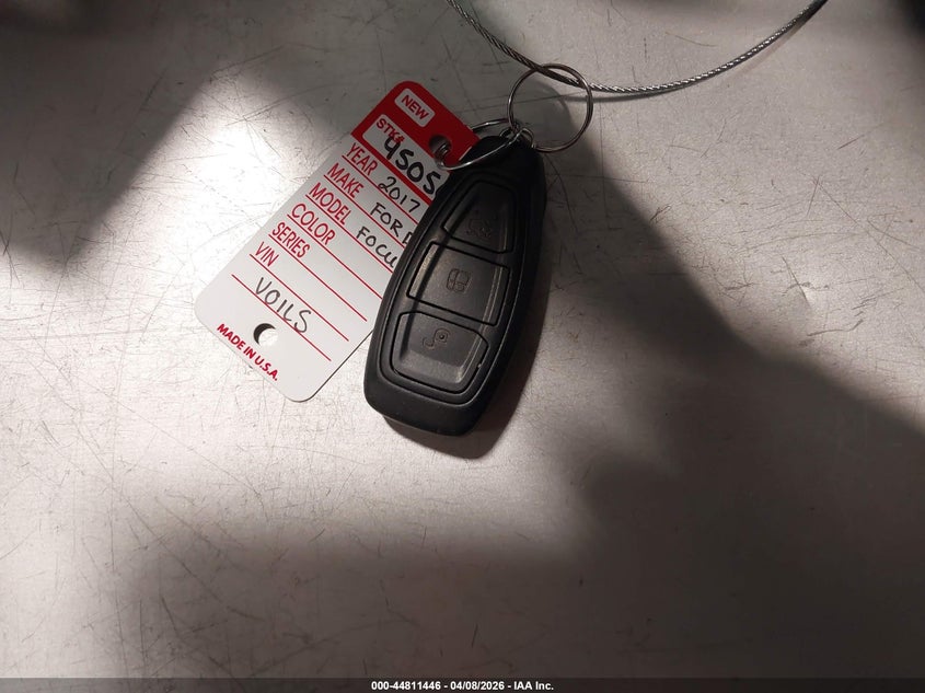 2017 Ford Focus St VIN: 1FADP3L99HL348002 Lot: 44811446