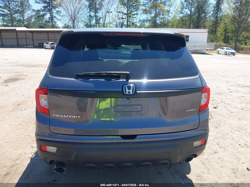 2021 Honda Passport 2Wd Sport VIN: 5FNYF7H25MB008229 Lot: 44811471