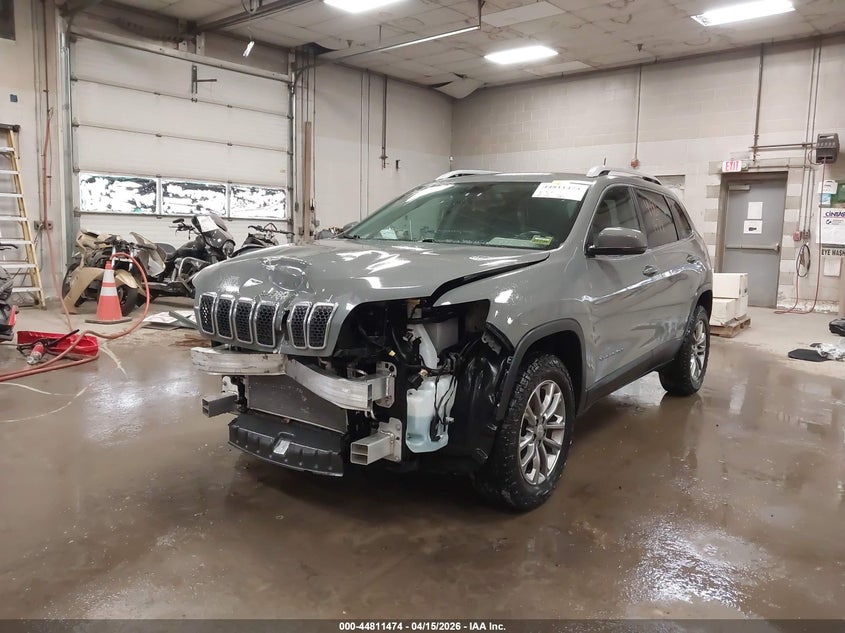 2020 Jeep Cherokee 2.4 Latitude Plus 4X4 grey Lot 111044811474 Vin 1C4PJMLB0LD617511