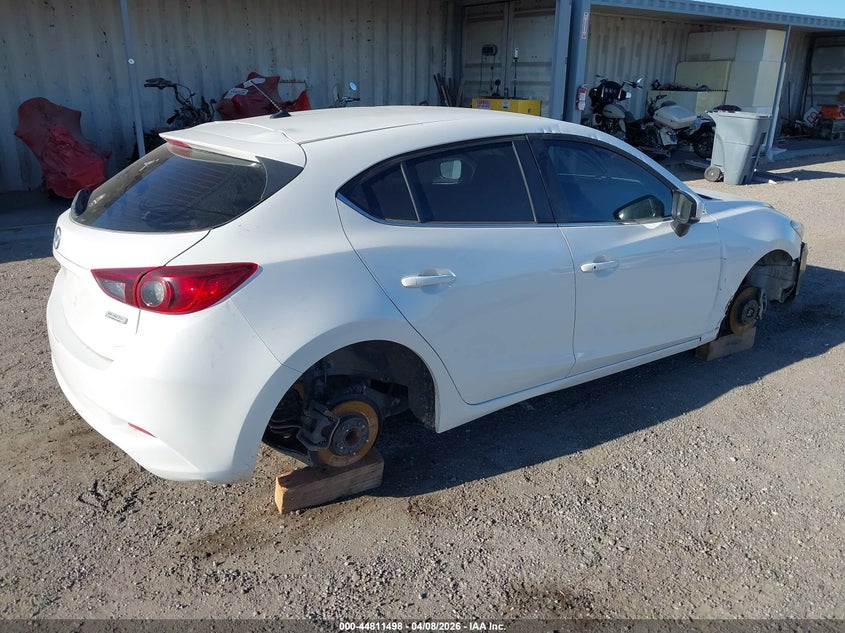 Vin: jm1bn1l70h1132691, lot: 45308766, mazda mazda3 touring 20174
