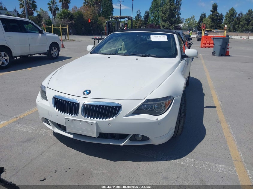 2006 BMW 650I VIN: WBAEK13416CN78861 Lot: 44811508