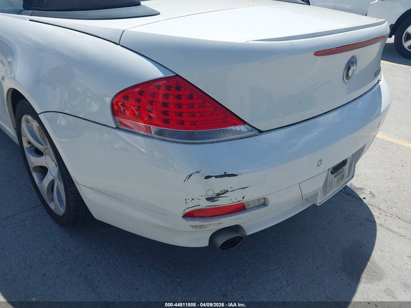 2006 BMW 650I VIN: WBAEK13416CN78861 Lot: 44811508