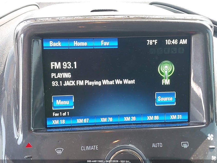 2014 Chevrolet Volt VIN: 1G1RE6E40EU154384 Lot: 44811602