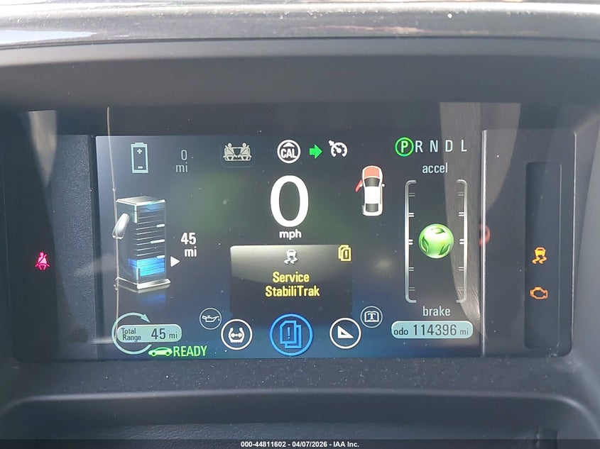 2014 Chevrolet Volt VIN: 1G1RE6E40EU154384 Lot: 44811602