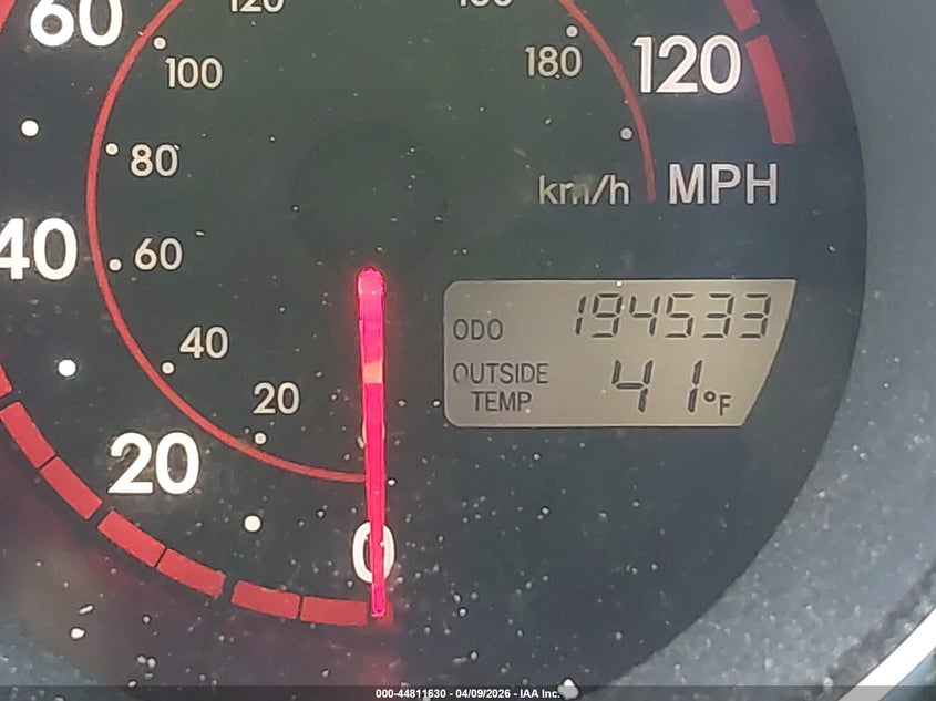 2005 Toyota Matrix Xr VIN: 2T1LR32EX5C469543 Lot: 44811630