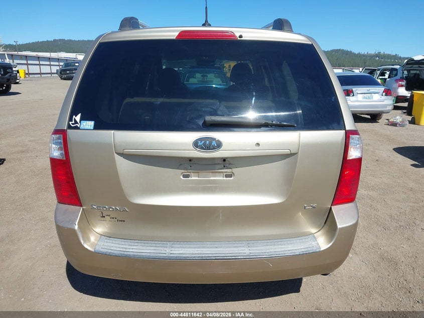 2009 Kia Sedona Lx VIN: KNDMB233X96272269 Lot: 44811642