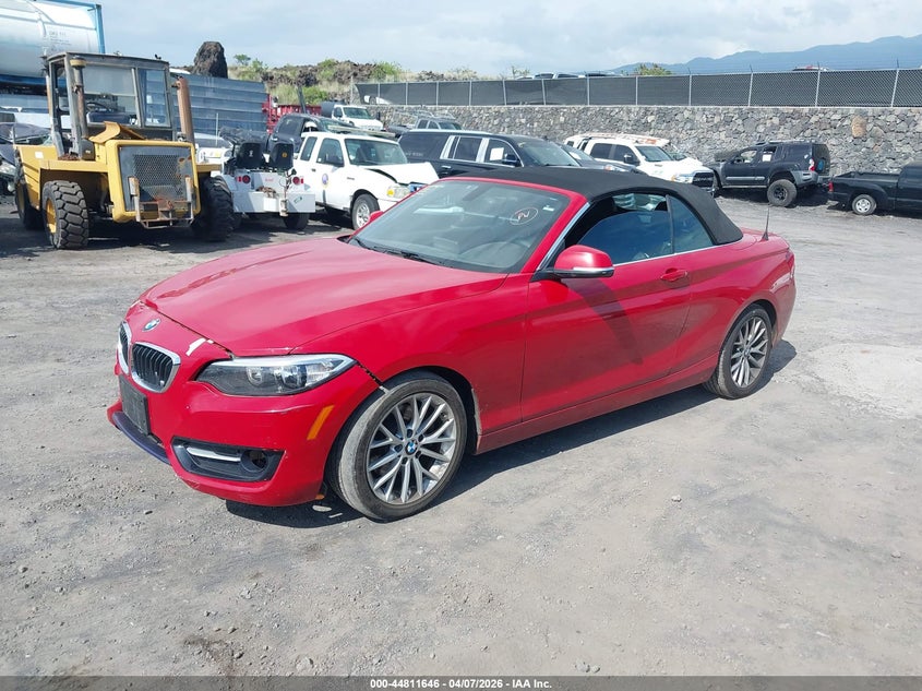 Vin: wba1l9c52gv324858, lot: 45308914, bmw 228i xdrive 20162