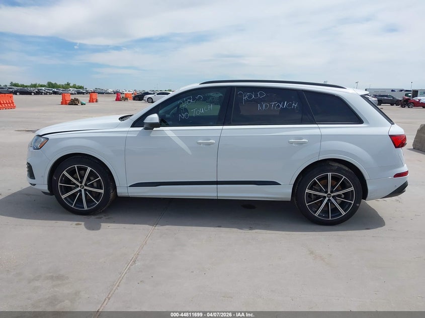 2023 Audi Q7 3.0 Prestige 55 Tfsi Quattro Tiptronic white Lot 111044811699 Vin WA1VXBF78PD011326