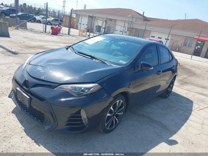 2017 Toyota Corolla 1.8 Se black Lot 111044811700 Vin 2T1BURHE6HC859161