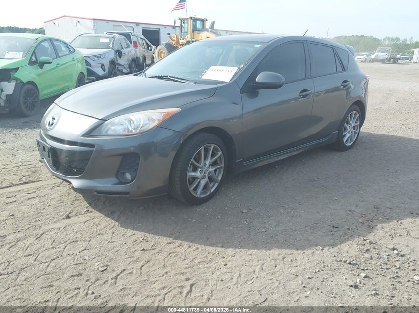 Vin: jm1bl1l65c1509991, lot: 45309007, mazda mazda3 s touring 20122