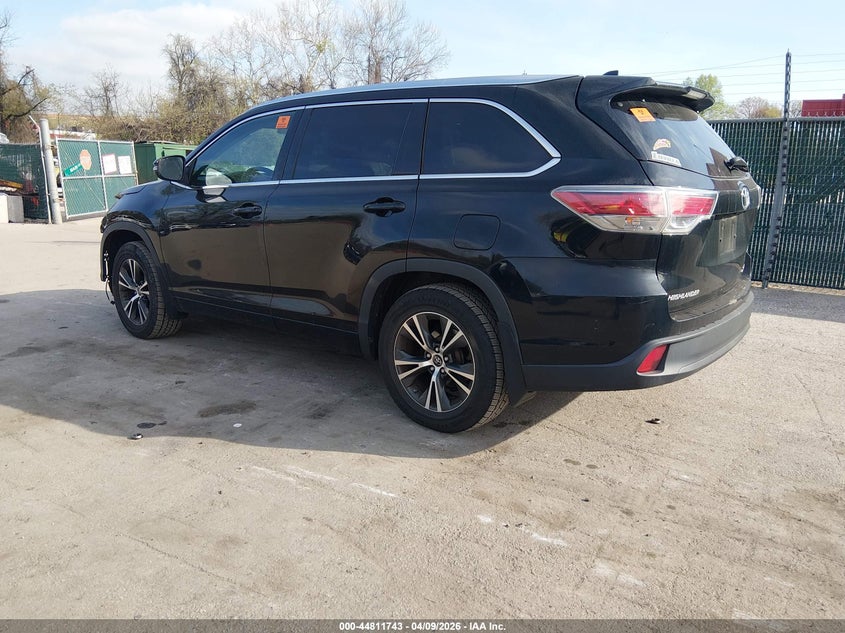 2016 Toyota Highlander Xle V6