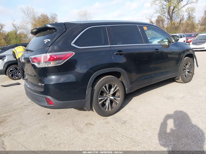 2016 Toyota Highlander Xle V6