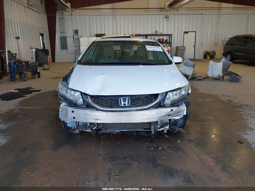 2014 Honda Civic 1.8 Hf White Lot 111044811778 Vin 2HGFB2F6XEH537068