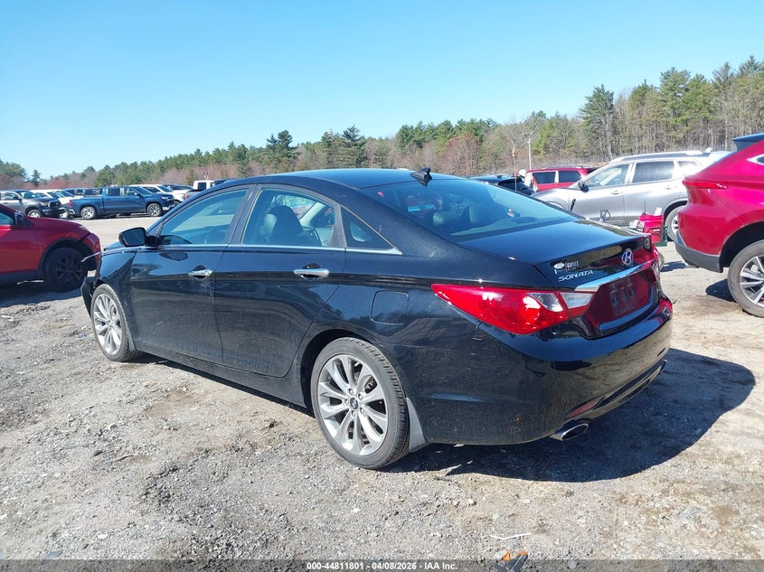 2013 Hyundai Sonata 2.4 Se black Lot 111044811801 Vin 5NPEC4AC8DH807937