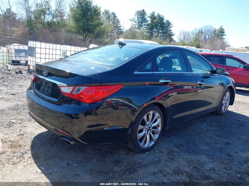 2013 Hyundai Sonata 2.4 Se black Lot 111044811801 Vin 5NPEC4AC8DH807937