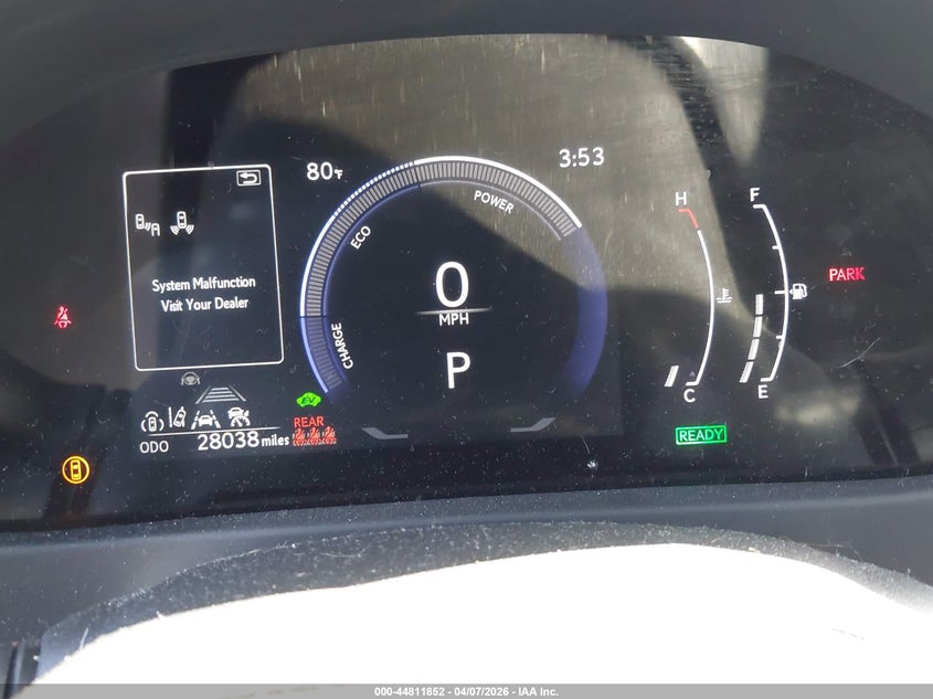 2025 Lexus Ux 300H VIN: JTHYBJAHXS2002268 Lot: 44811852