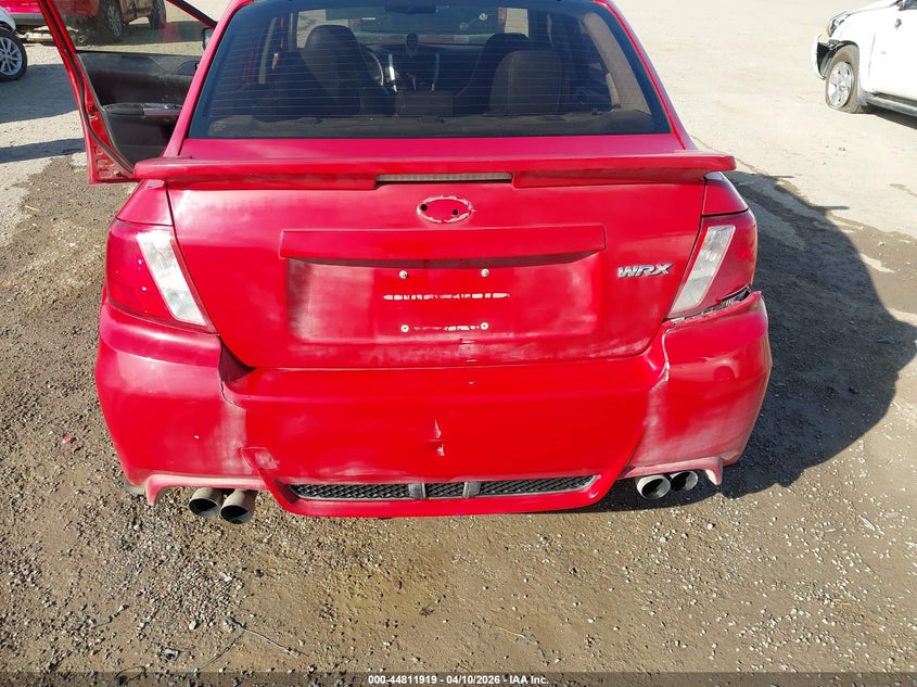 2012 Subaru Impreza 2.5 Wrx Limited red Lot 111044811919 Vin JF1GV7F60CG016964