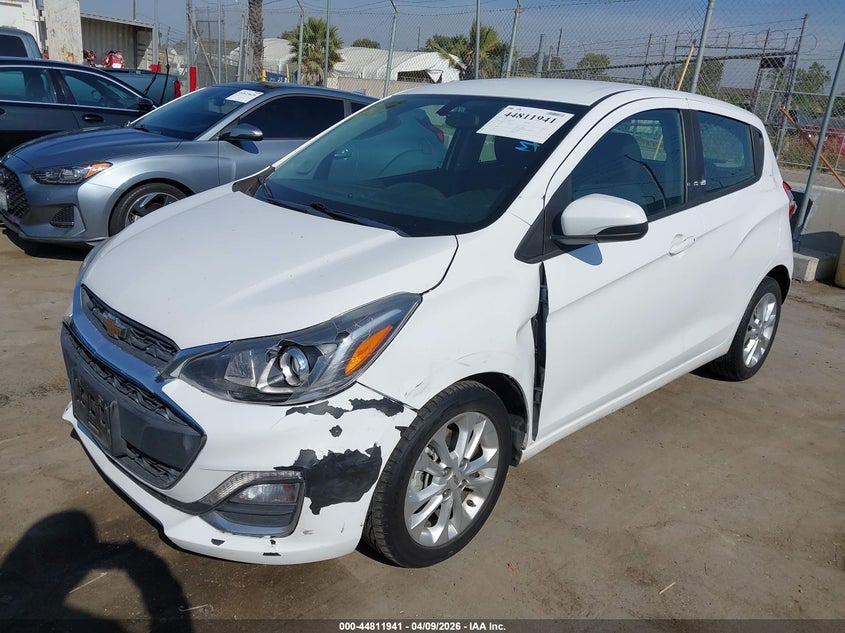 2021 Chevrolet Spark 1.4 Fwd 1Lt Automatic white Lot 111044811941 Vin KL8CD6SA4MC748158