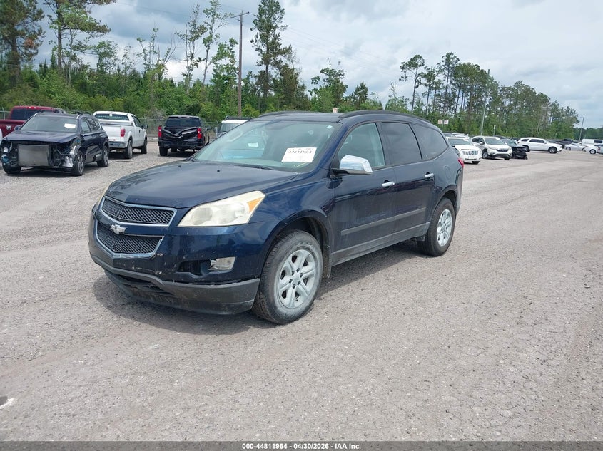 Vin: 1gnkreed5bj221542, lot: 45309232, chevrolet traverse ls 20112