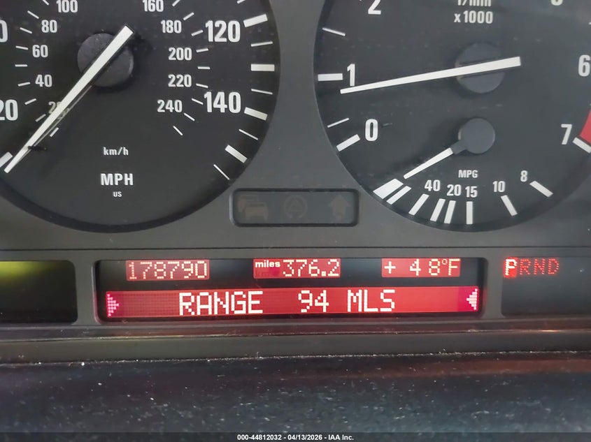 2003 BMW X5 3.0I VIN: 5UXFA53573LW24066 Lot: 44812032