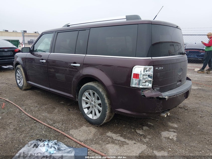 Vin: 2fmgk5cc8bbd10034, lot: 45309304, ford flex sel 20113