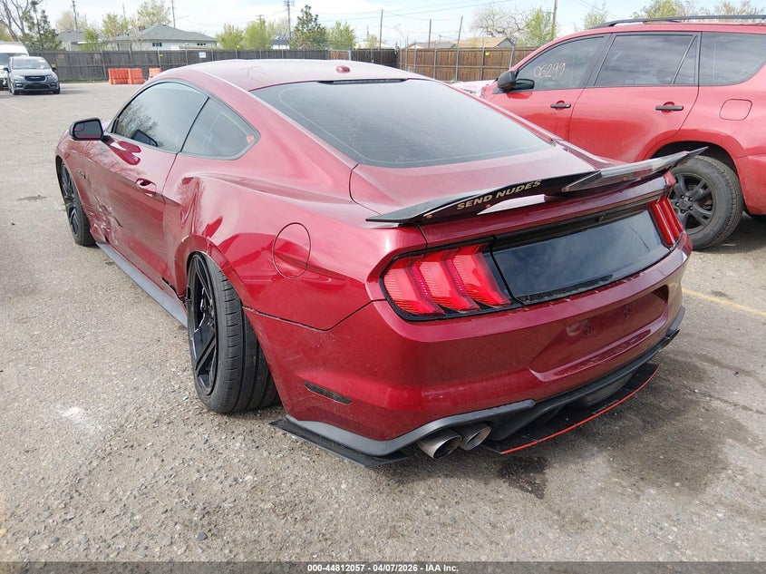 2019 Ford Mustang 5.0 Gt Premium red Lot 111044812057 Vin 1FA6P8CF0K5185960