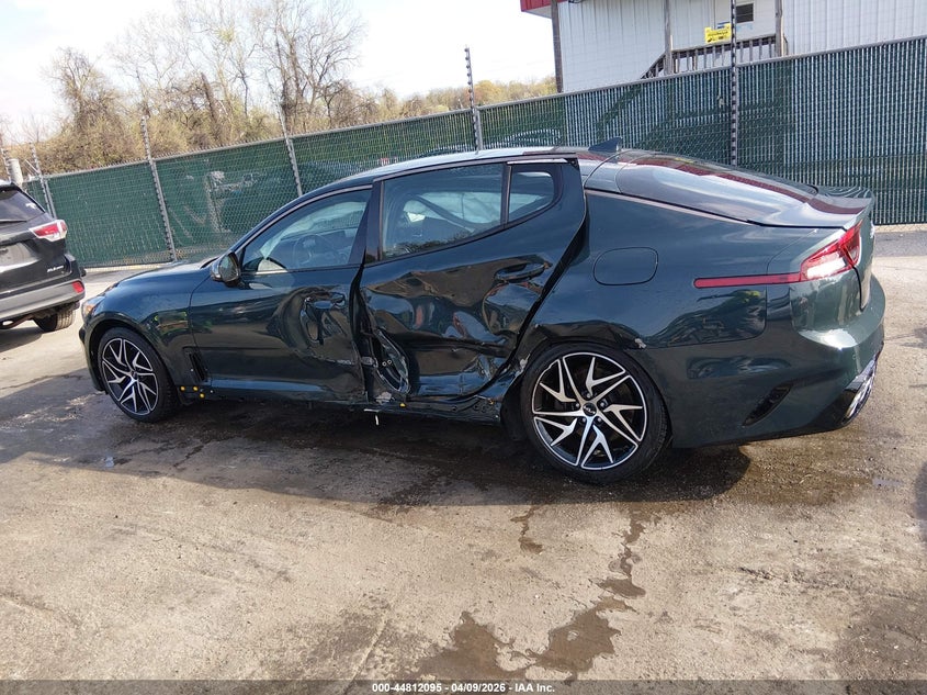 2022 Kia Stinger Gt-Line VIN: KNAE35LD9N6115951 Lot: 44812095
