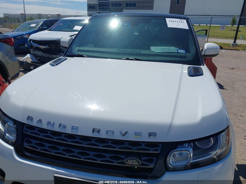 2014 Land Rover Range Rover Sport 3.0L V6 Supercharged Hse/3.0L V6 Supercharged Se VIN: SALWG2WF9EA388272 Lot: 44812116