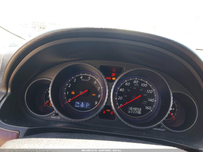 2009 Infiniti M35X VIN: JNKCY01F39M850864 Lot: 44812119