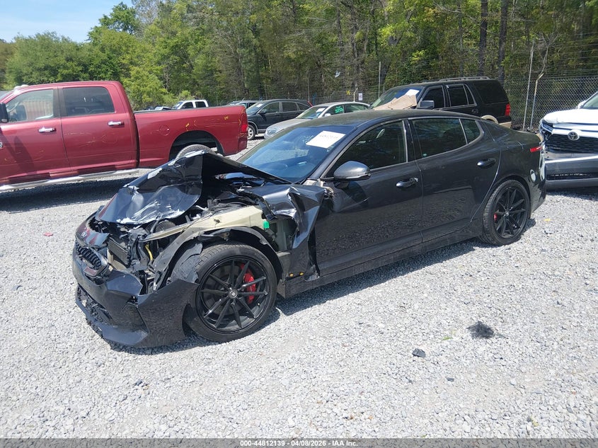 Vin: knae35lc2k6059208, lot: 45309407, kia stinger gt 20192